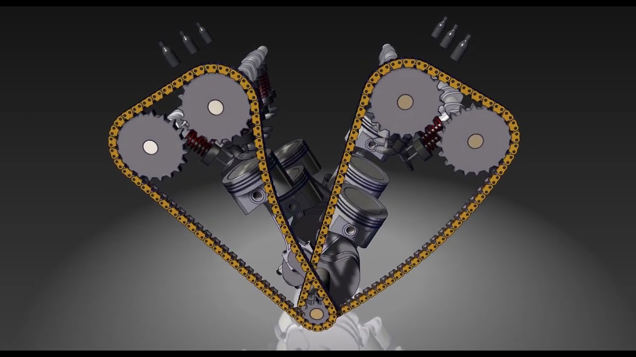 Engine Assembly Animation
