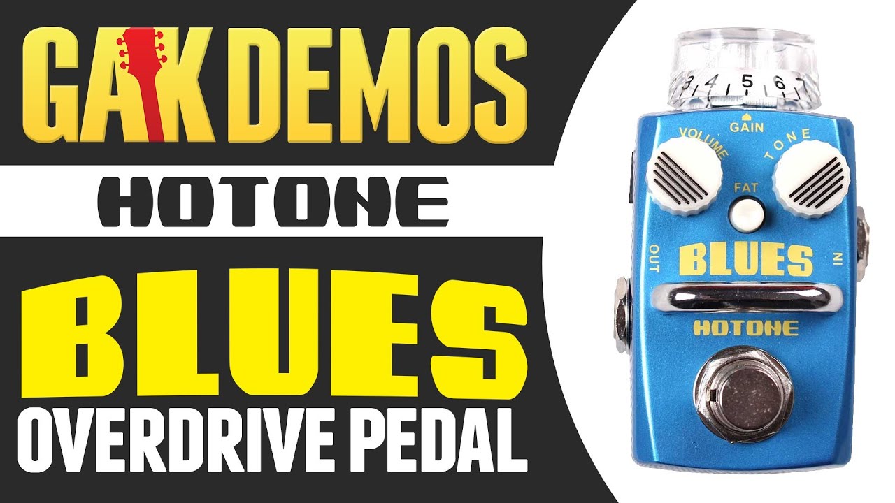 Hotone - Blues Overdrive Pedal Demo at GAK