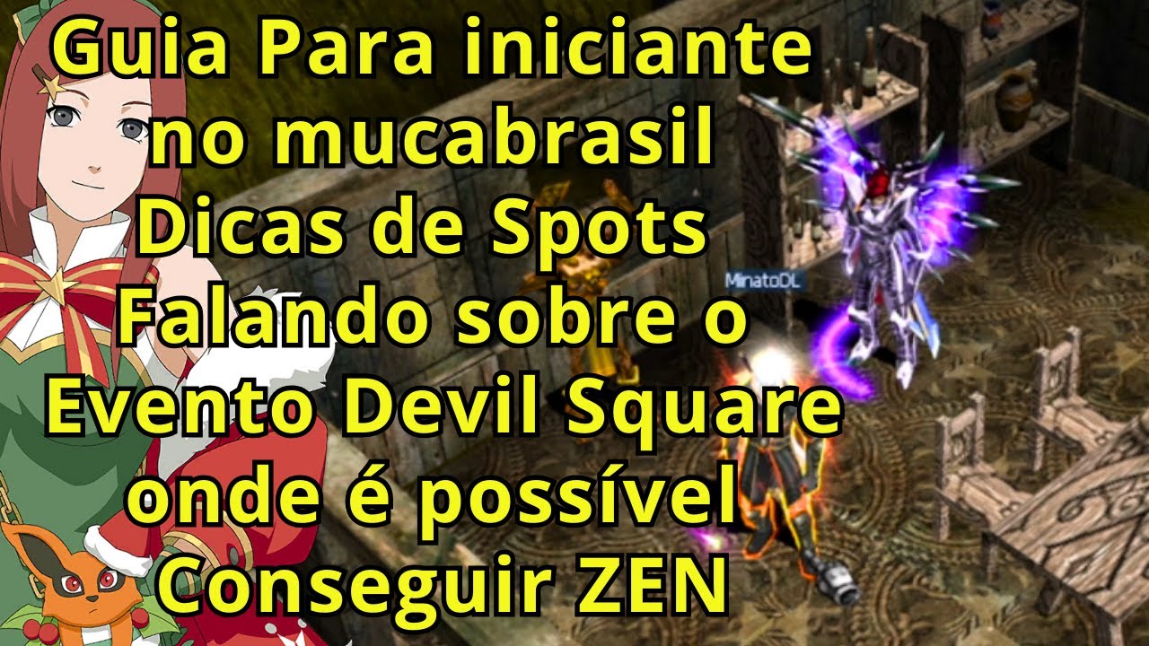 Guia para Iniciantes no mucabrasil: Dicas de Spots e evento para farmar zen #01