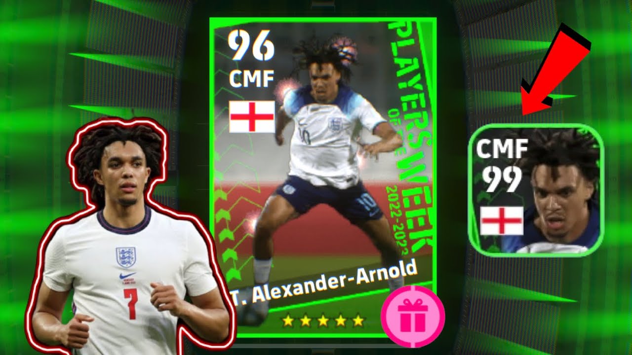 Upgrade Tricks To Get &ldquo; Alexander-Arnold&rdquo; From PTOW 🏷️ 100 Coin Need 👉New CMF In EFootball 2023.