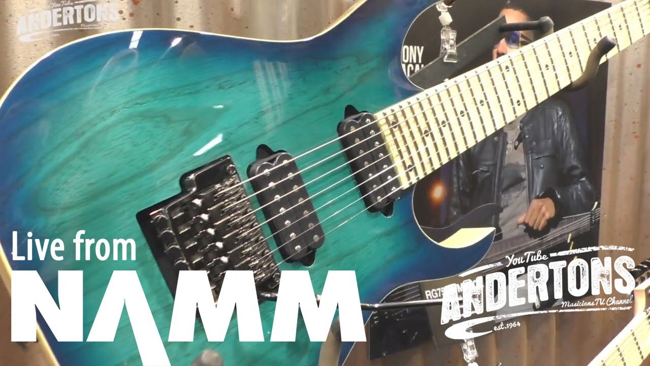 Checking out the all new shred machines from Ibanez Guitars!