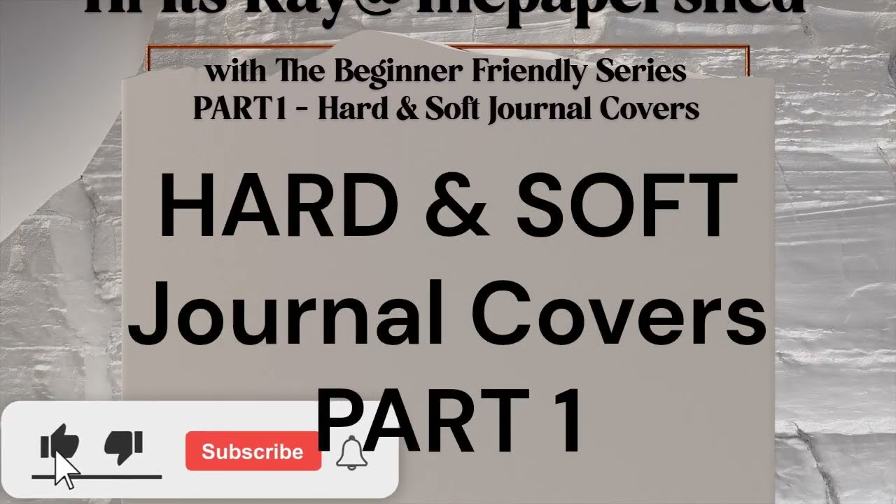 Beginner Friendly Journal Series  Hard Cover Pt 1