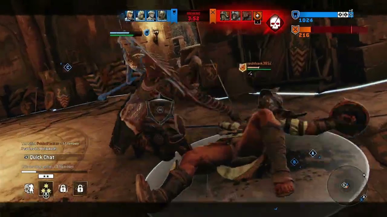 For honor and glory (regular matches and customs)