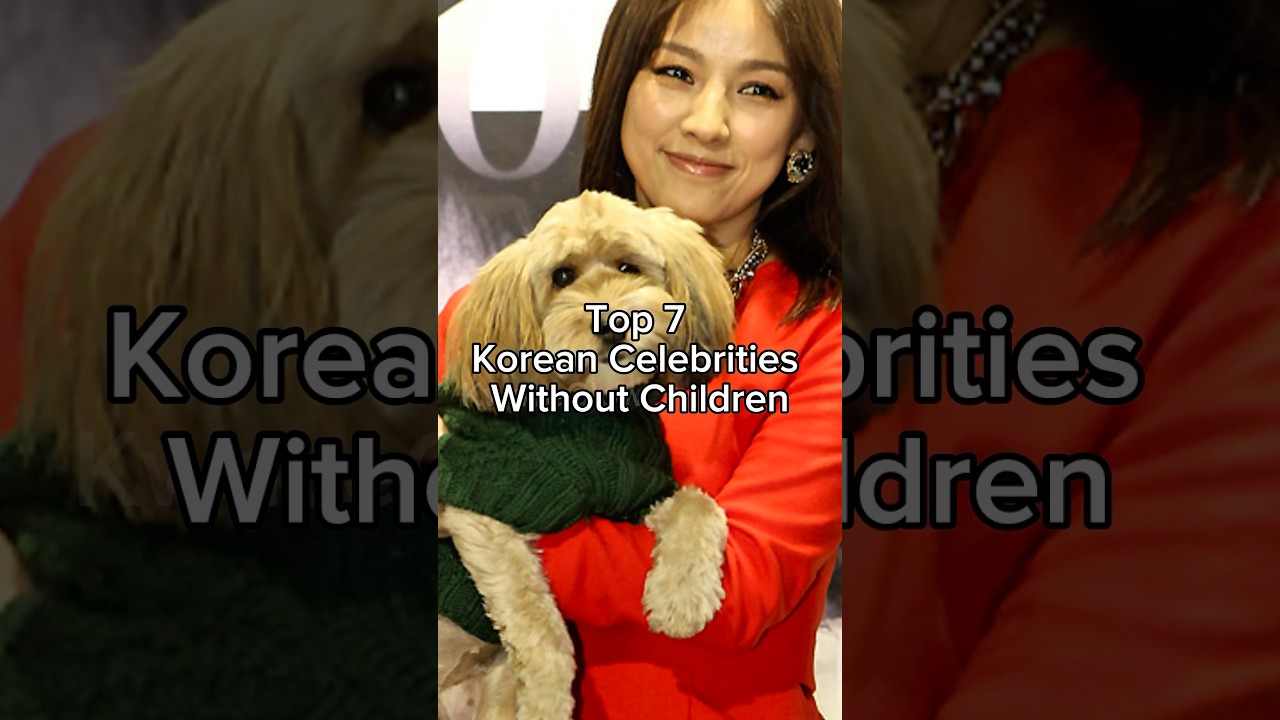 Top 7 Korean Celebrities Without Children