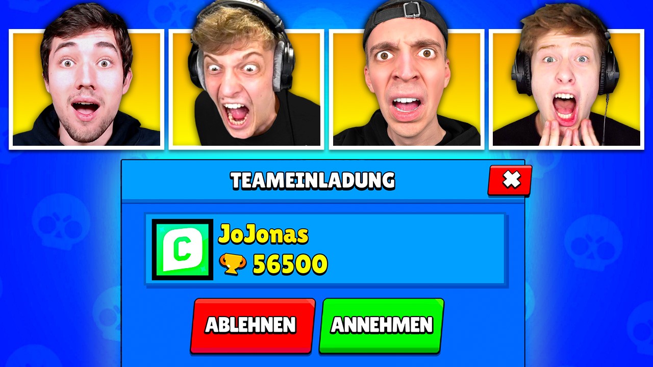 YOUTUBER 1 VS 1 TURNIER in BRAWL STARS! 🏆