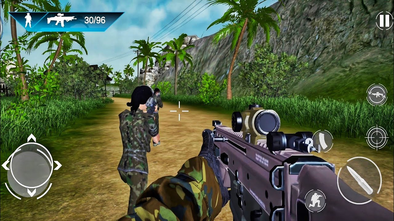 Black Strike - Offline FPS Shooter Game - Android Gameplay 