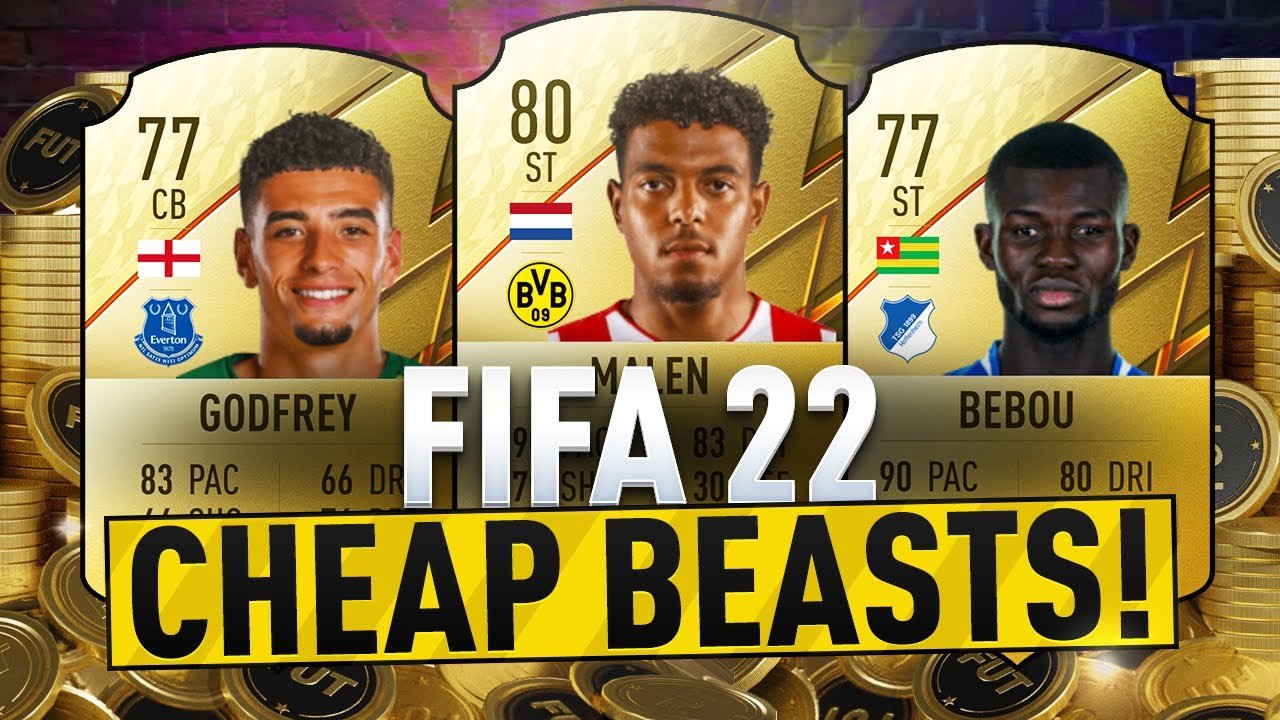 FIFA 22 CHEAP BEASTS | THE BEST CHEAP STARTER TEAM PLAYERS | OFFICIAL RATINGS AND STATS