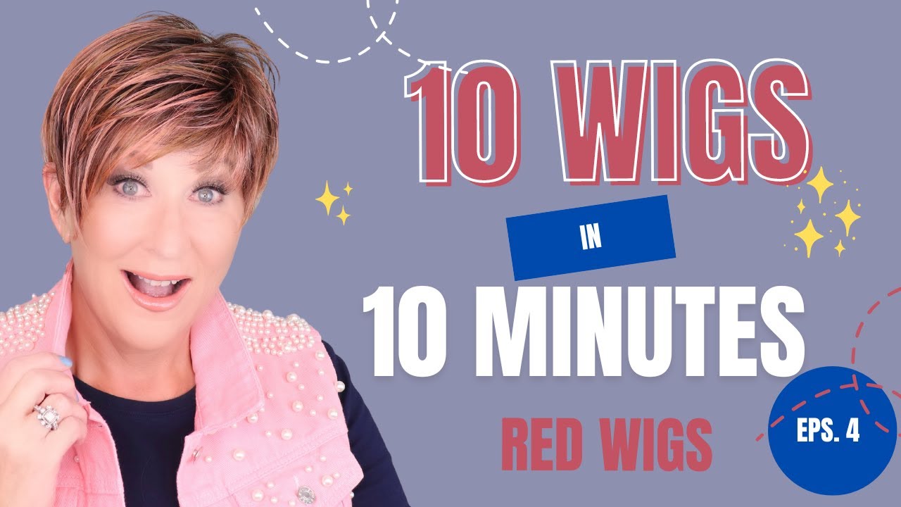 10 WIGS IN 10 MINUTES❗️RED WIGS❗️Why YOU should be wearing RED wigs❗️Featuring SHORT & LONG wigs❗️