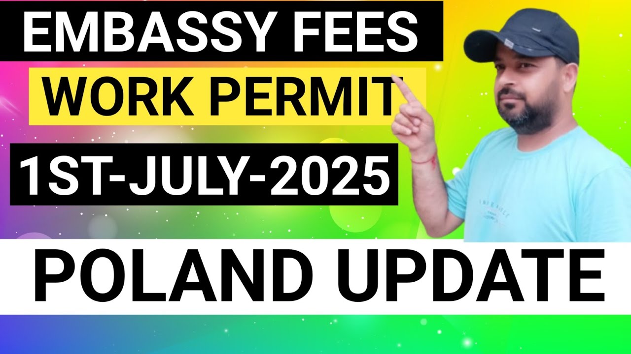 POLAND WORK PERMIT UPDATE|POLAND WORK VISA UPDATE|NEW RULES EMBASSY FEES 👍🏻👍🏻