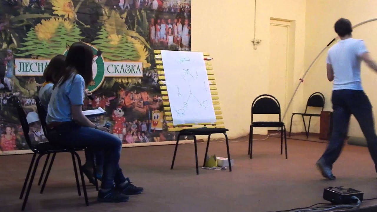 сценка  Кастинг вожатых