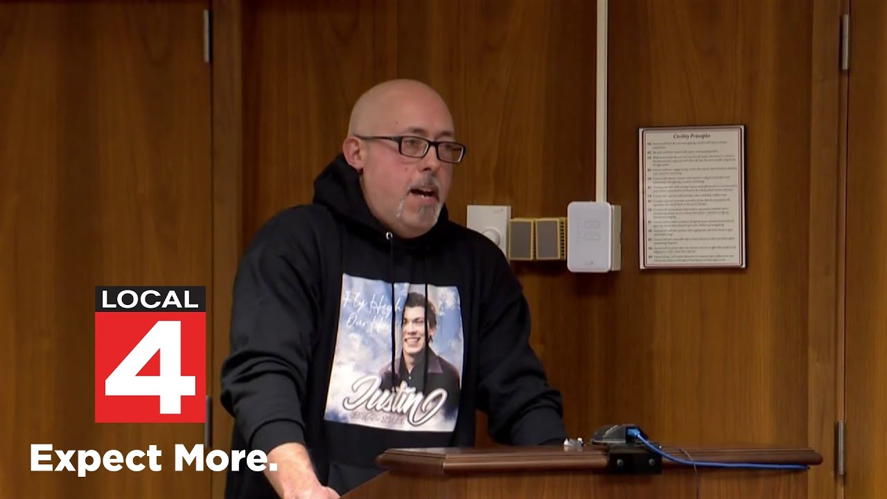 Father of Oxford school shooting victim, Justin Shilling, speaks at sentencing