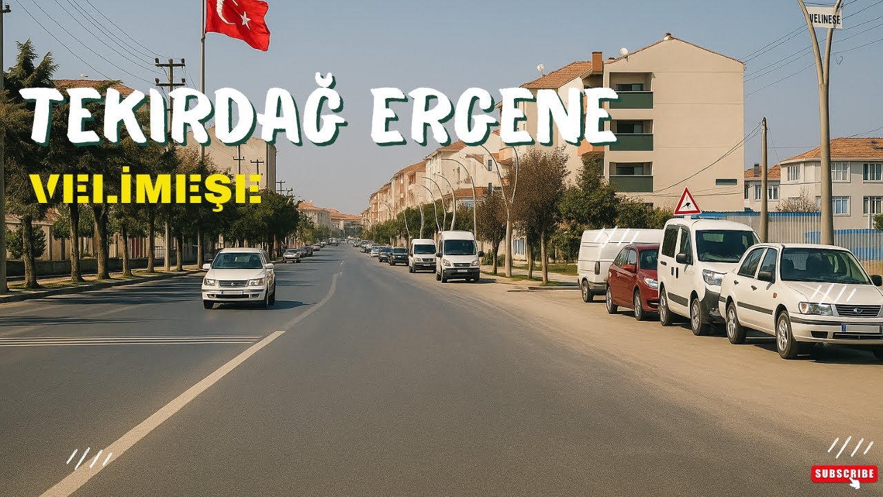 Tekirdağ Velimeşe Yol Görüntüleri Trakya’da Araba ile Gezi – Tekirdağ Ergene Vlog