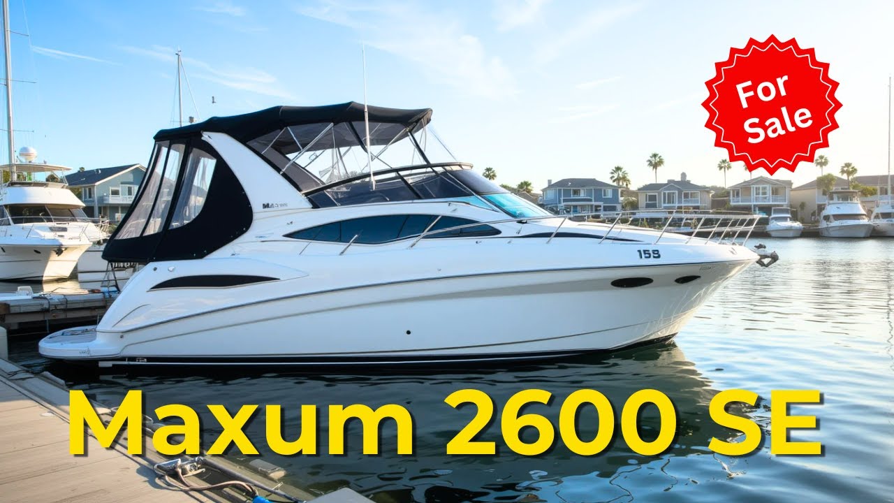 2007 Maxum 2600 SE Tour for Sale in California | Pocket Cruiser