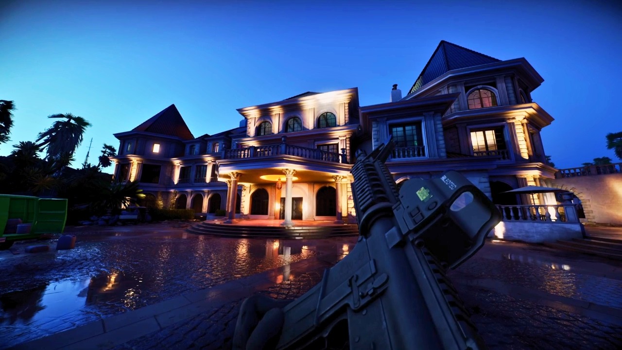 Le SWAT doit nettoyer une villa de luxe