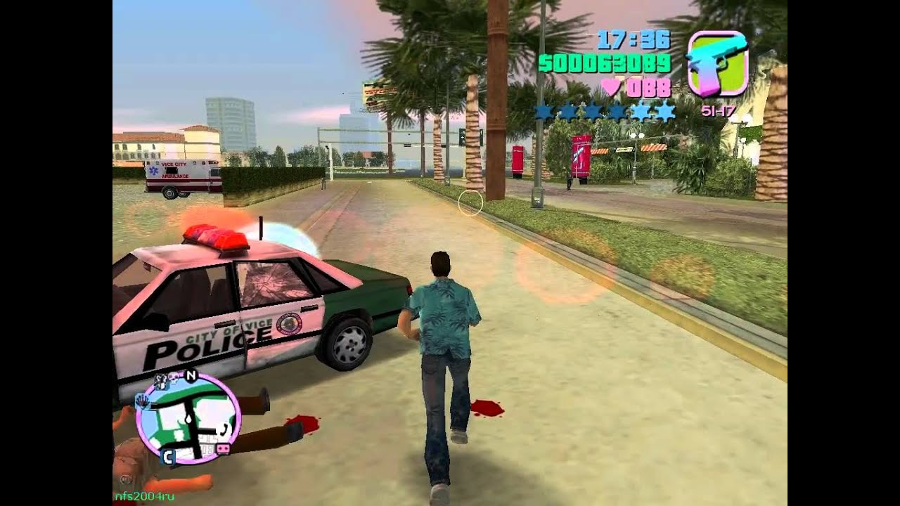 GTA Vice City - Войны с полицией