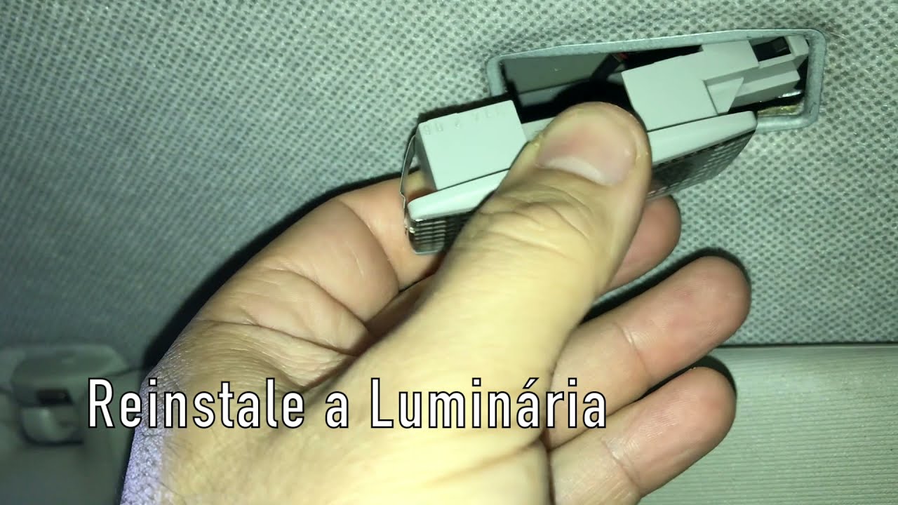 VW Volkswagen - Iluminação Quebra Sol - Troca Lâmpada / UpGrade LED (SHOCKlight Iluminação) TUTORIAL