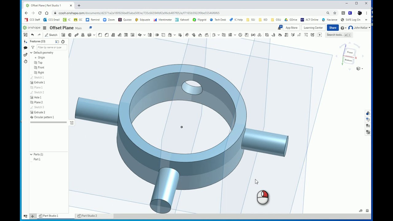 Offset or Parallel Plane (OnShape)