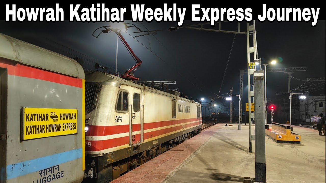 Recently LHBFIED Howrah Katihar Weekly Express Journey