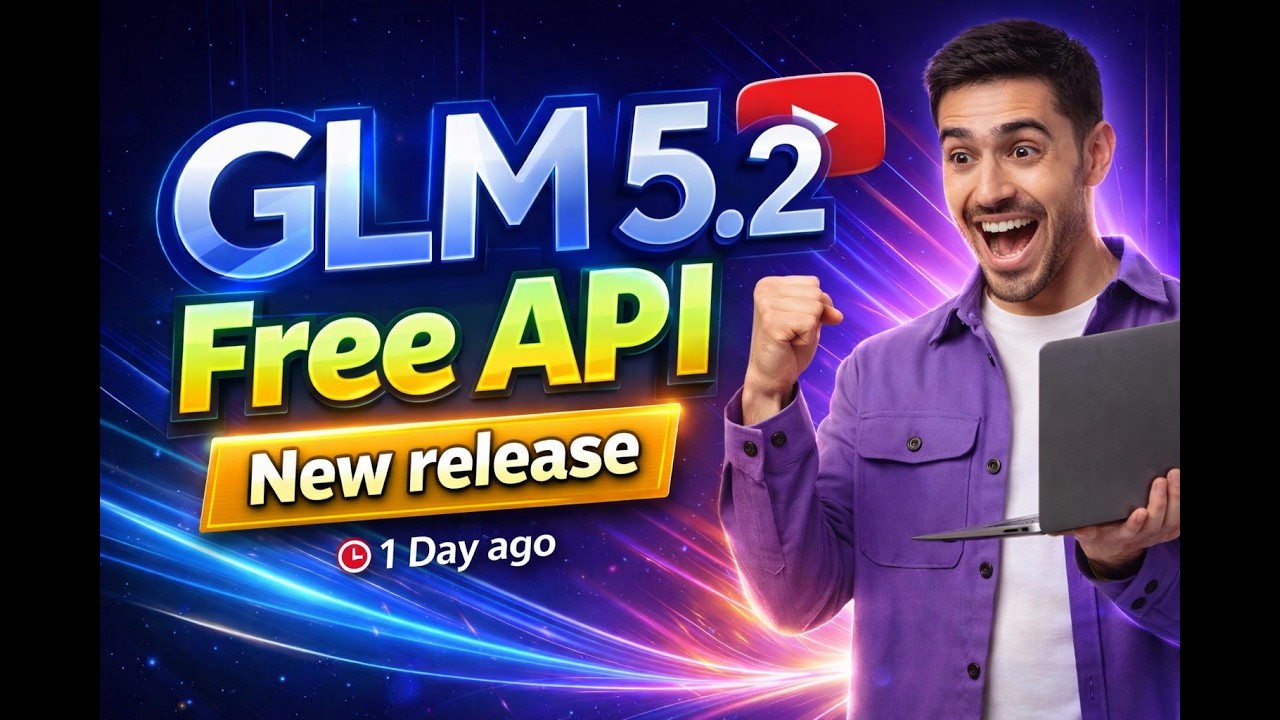 🔥 GLM 5.2 Free API Released! No GPU Needed (1 Day Ago)