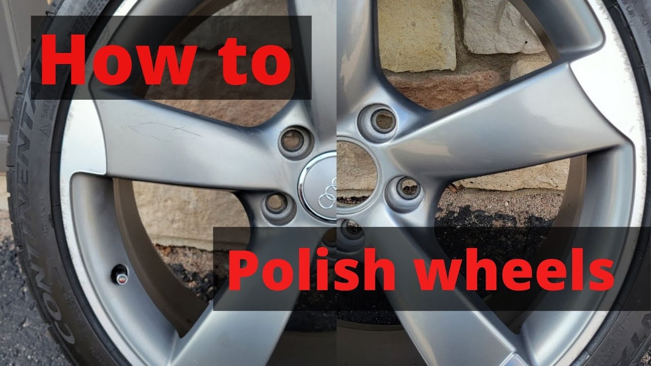 How to polish wheels (Audi Rotor wheels)
