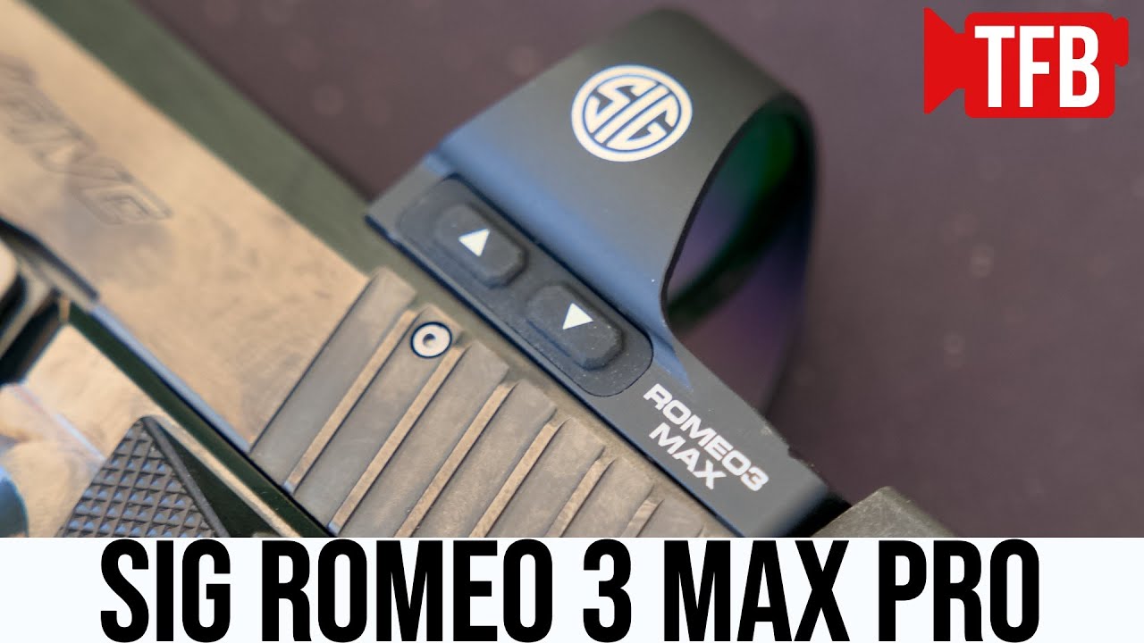 A FAST Optic with Wide FOV: The Updated SIG Romeo 3 Max Pro Optic