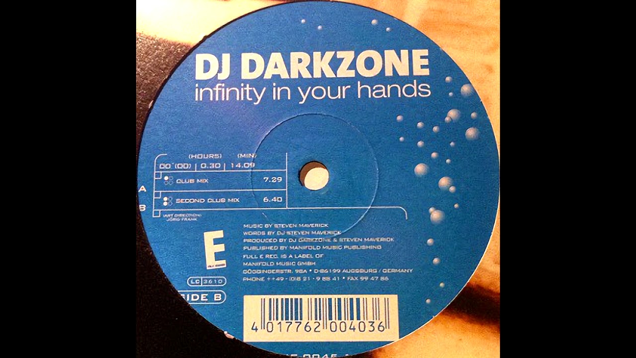 DJ Darkzone - Infinity In Your Hands (Second Club Mix) [HQ]