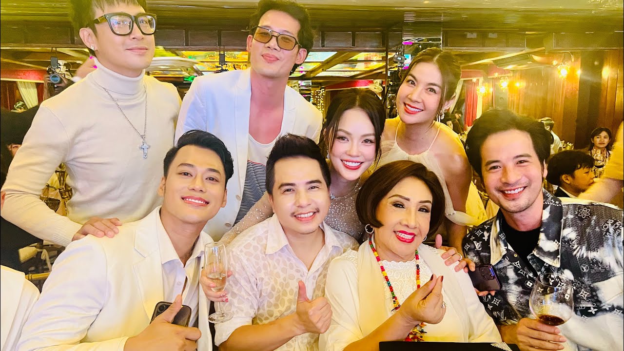 Lệ Thủy & dàn sao diện trang phục đẹp dự Sinh Nhật Dương Cẩm Lynh