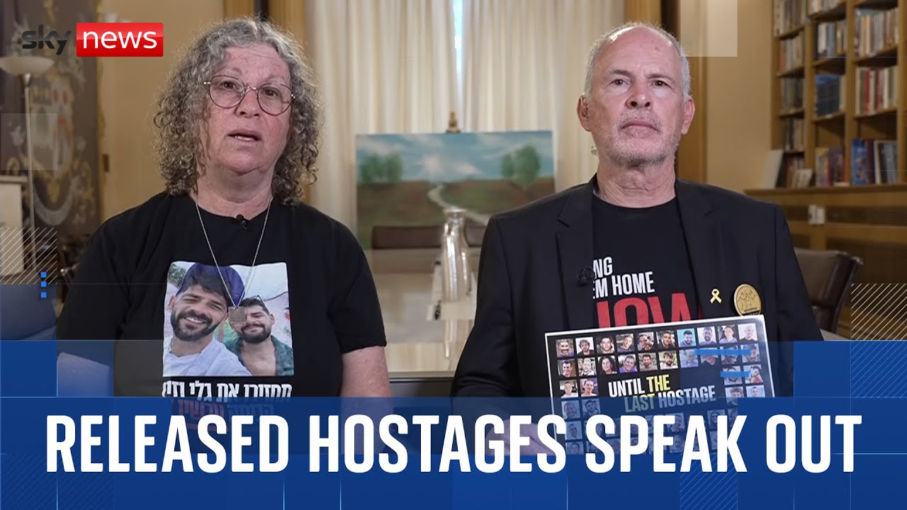 Israeli hostages speak for the first time since their release