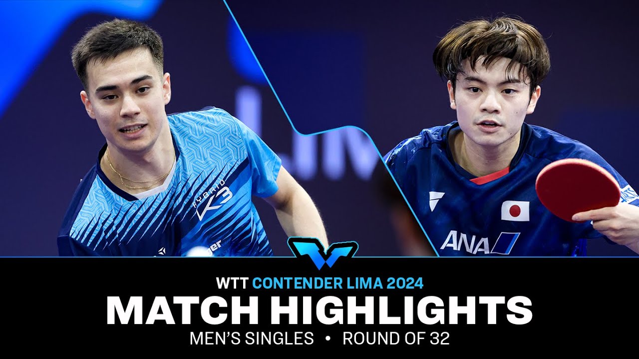Kay Stumper vs Yukiya Uda | MS R32 | WTT Contender Lima 2024