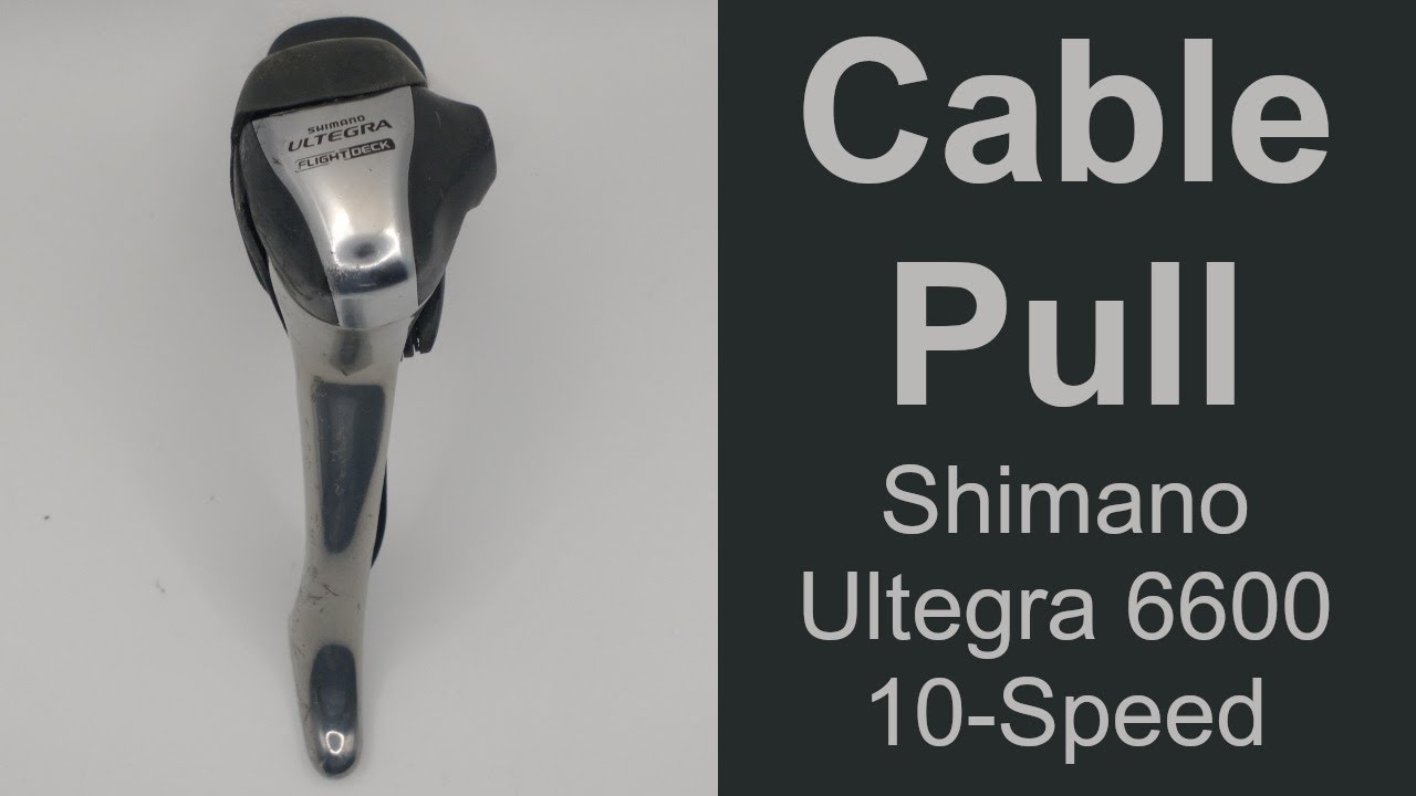 Shimano Ultegra 6600 10-speed Shifter Cable Pull