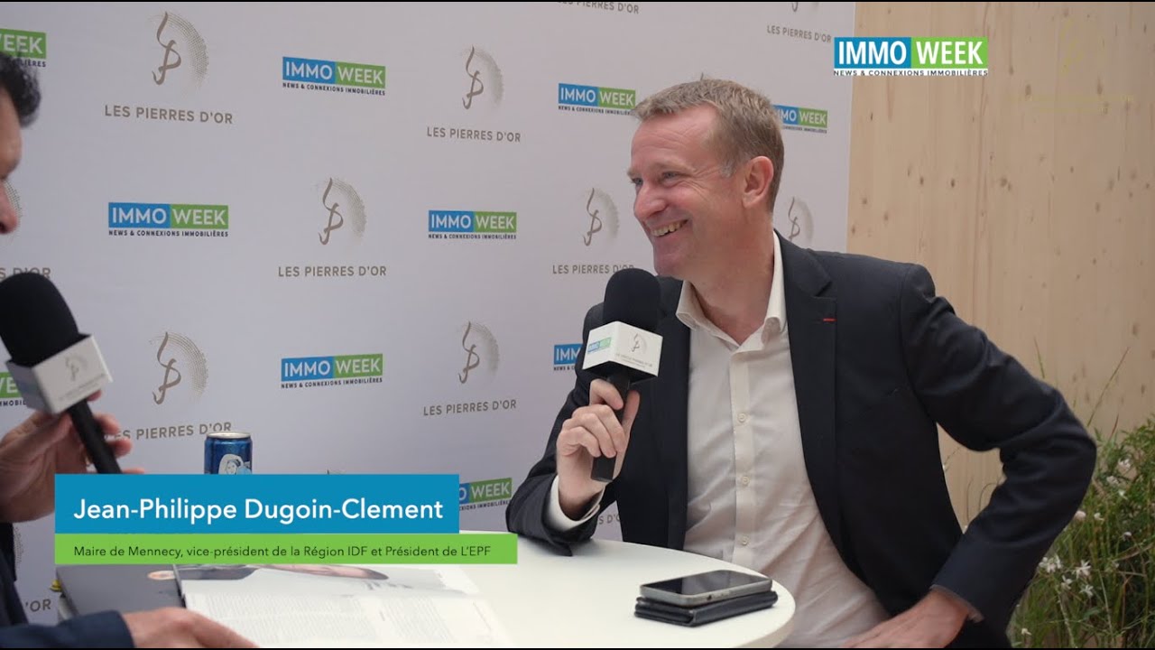 Immoweek Sibca 2025 : Jean Philippe Dugoin-Clément, vice président de l'EPF Ile-de-France
