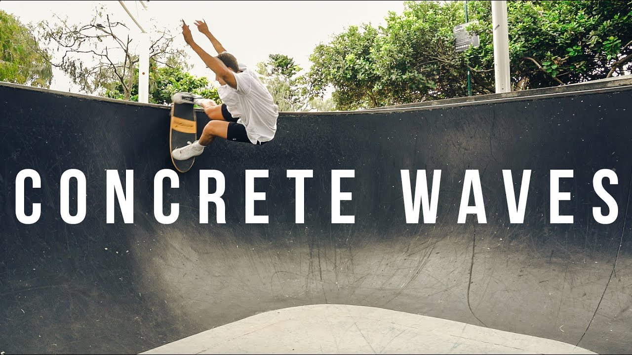 SURFSKATING CONCRETE WAVES!!! | SMOOTHSTAR SKATEBOARDS