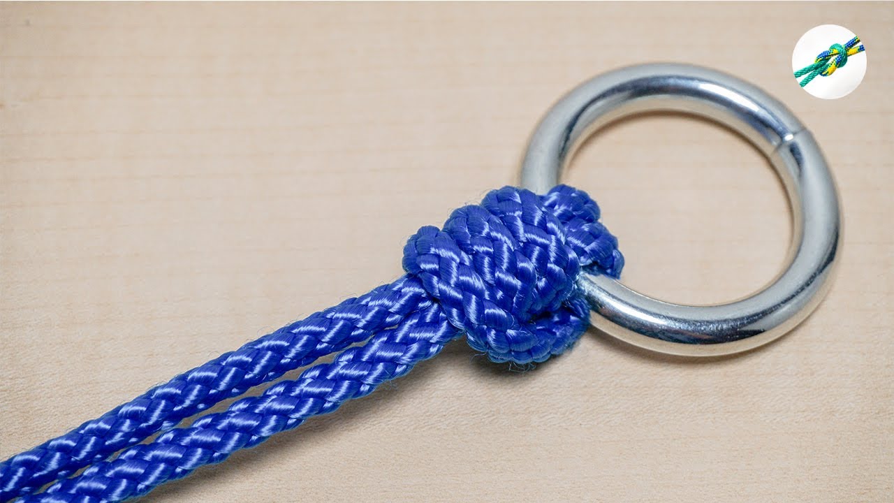 Ein einfacher nützlicher Knoten, den du kennen solltest. Knoten binden | für Anfänger und Outdoor