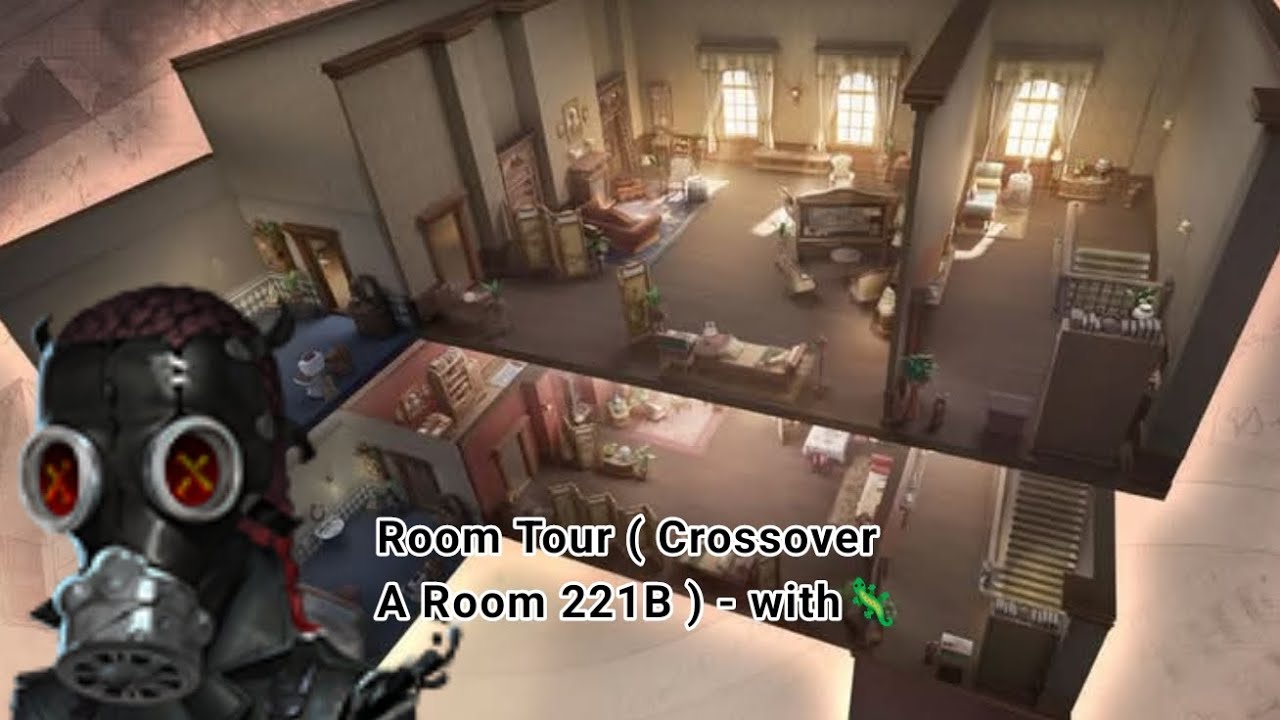 [ Identity V ] Room Tour ( Crossover Themed A Room 221B - The Conan Doyle Estate )