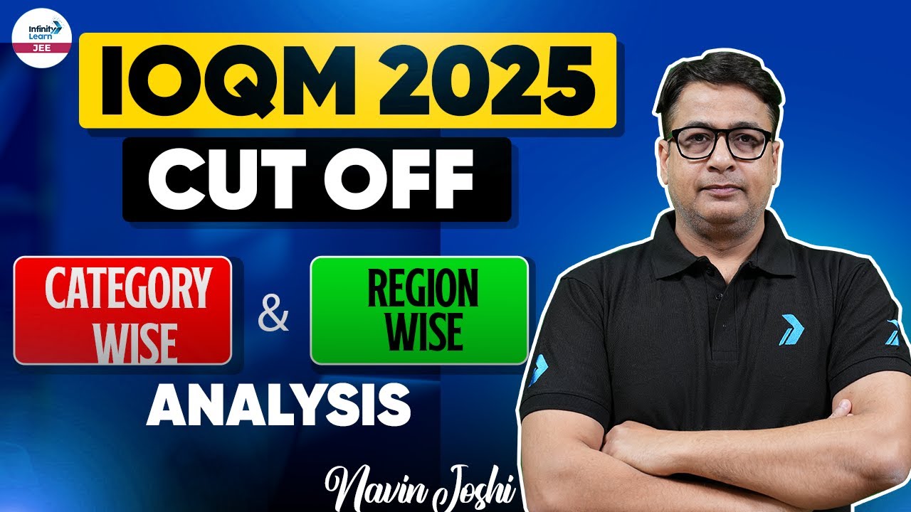 IOQM 2025 Cut Off: Category-Wise and Region-Wise Analysis || #IOQMCutOff @SriChaitanyaAcademyJEE