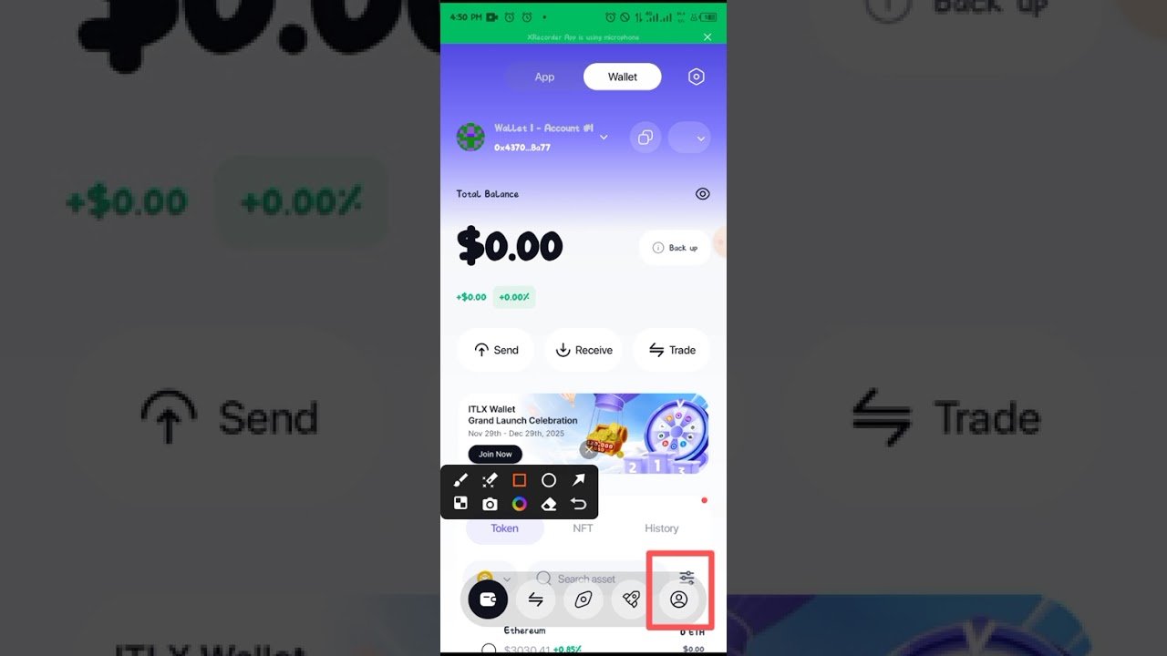 How to create ITLG wallet on INTERLINK and earn more HCS 
