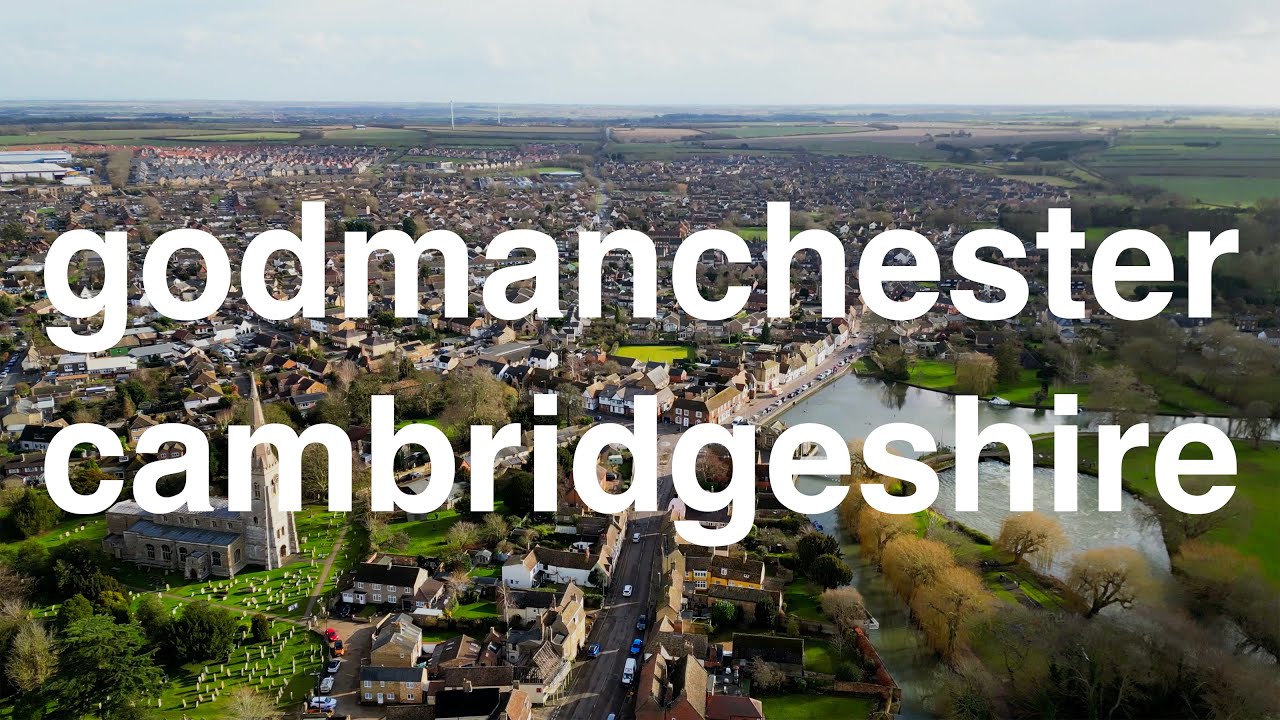 Godmanchester Cambridgeshire By Drone 4K