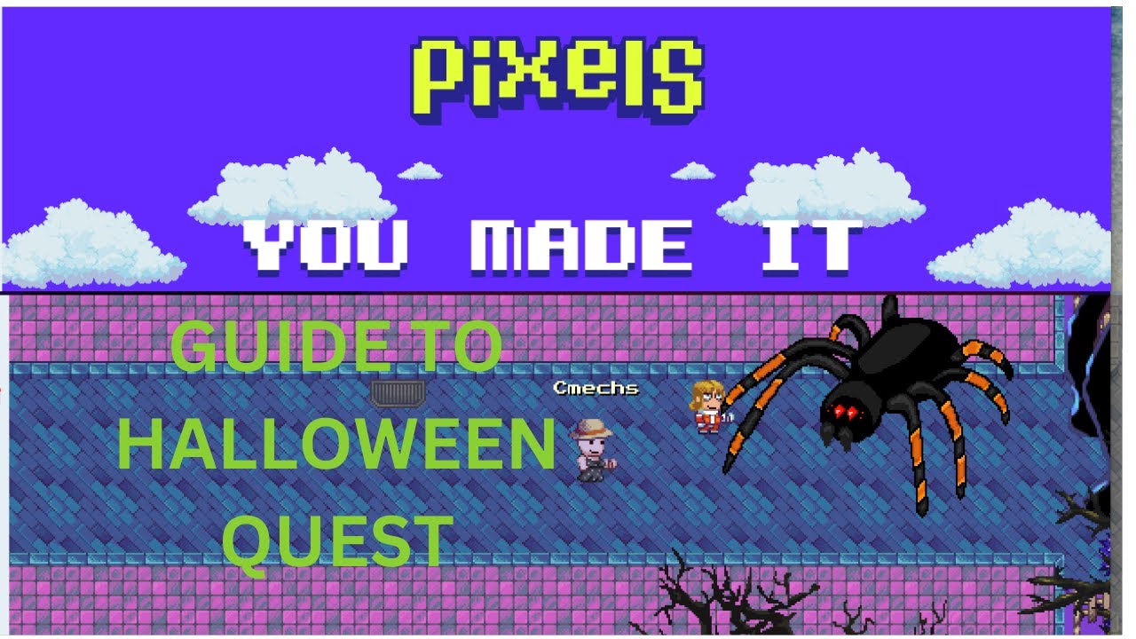 PIXELS AIRDROP: HOW TO COMPLETE HALLOWEEN QUEST AND EARN YOUR BADGE