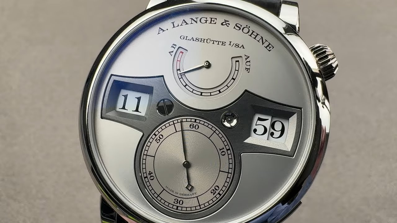 A. Lange & Sohne Zeitwerk  (142.025) - Platinum Zeitwerk Hands-On Review & Features Overview