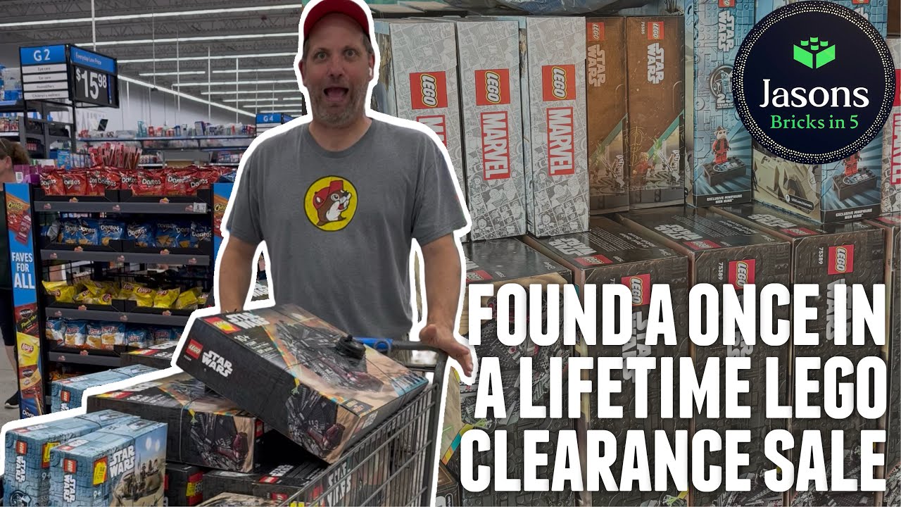 Once in a Lifetime Lego Clearance Haul