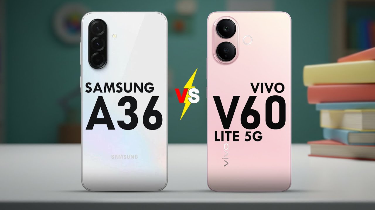 SAMSUNG GALAXY A36 VS VIVO V60 LITE 5G - Which one deserves to WIN?