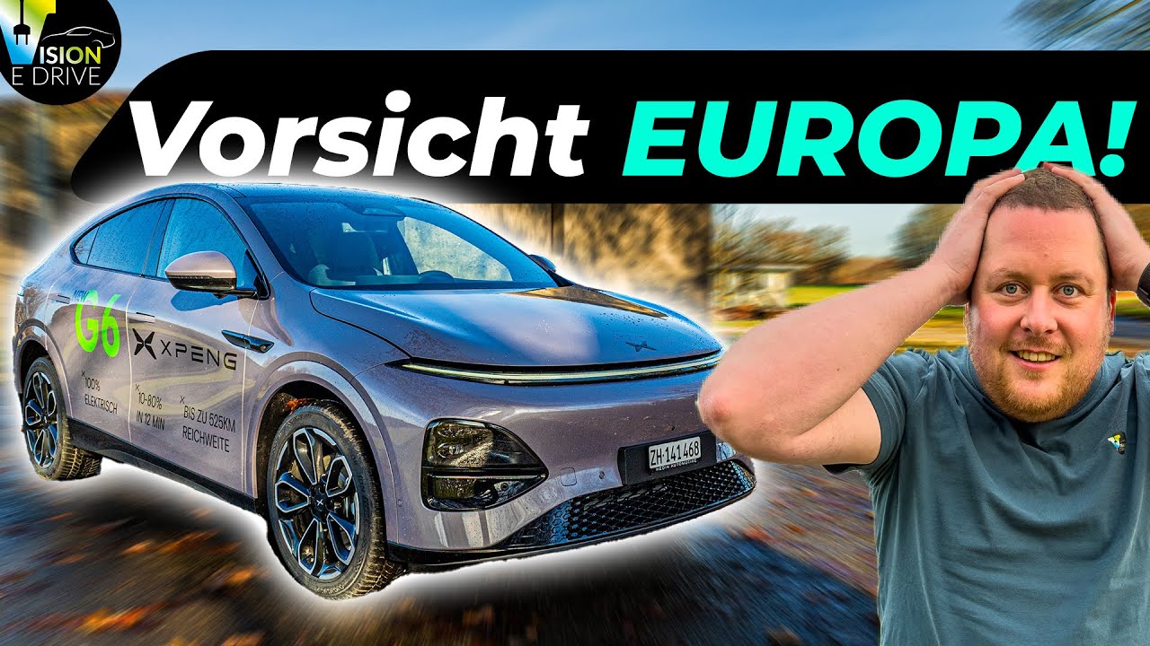 Wenn China SO kommt, dann ist wirklich BYE BYE Europa - XPENG G6 AWD Performance im XXL Test