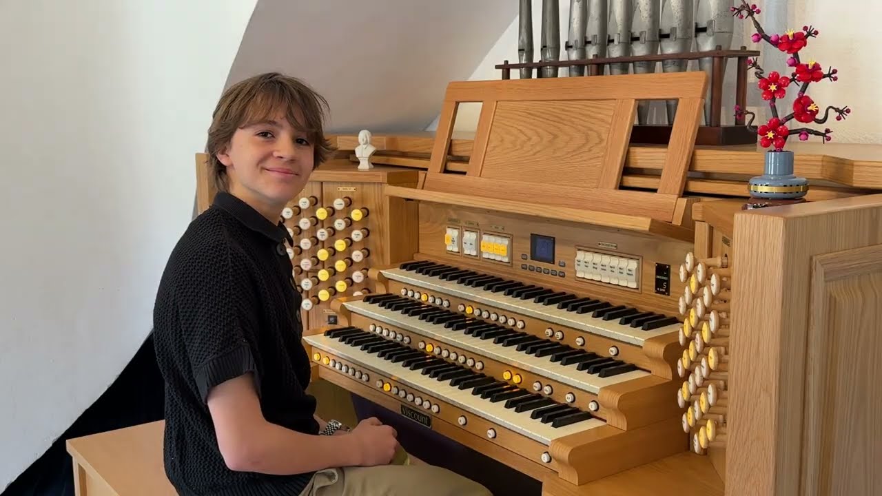 Sonata a-Moll - C.P.E Bach by Maxou L'Organiste BG