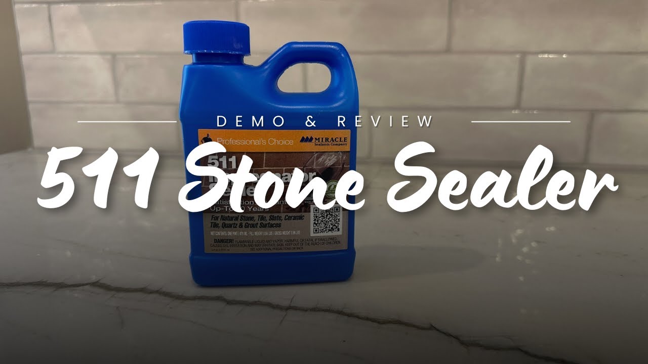 Miracle Sealants 511 Impregnator Sealer for Stone Demo & Review