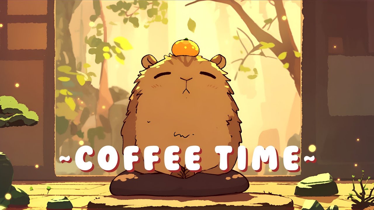 [Long Session] Capybara Lofi Collection - Chill Beats to Help You Relax ~ Peaceful Moments ~ 🦫 ✨ 🌙