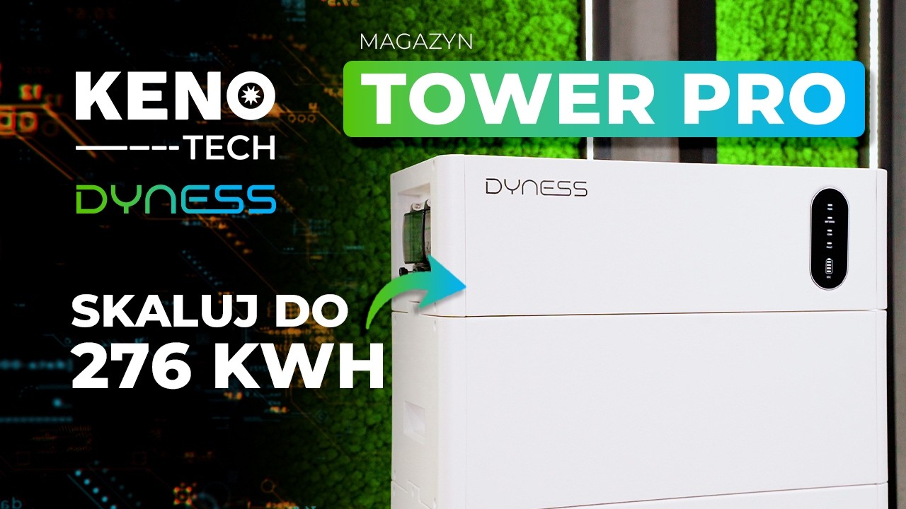 KENO-TECH | Dyness Tower Pro – Skalowalny, bezpieczny i wydajny