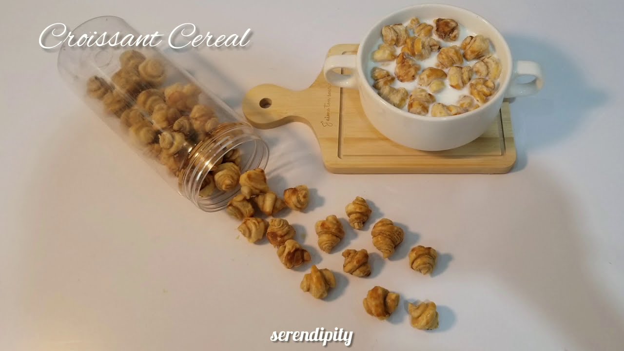 CROISSANT CEREAL | how to make croissant cereal | serendipity | home cafe