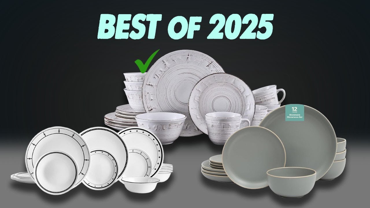 Top 5 Best Dinnerware Sets of 2025 | Dinnerware Set Reviews | Best Plates And Bowls Sets