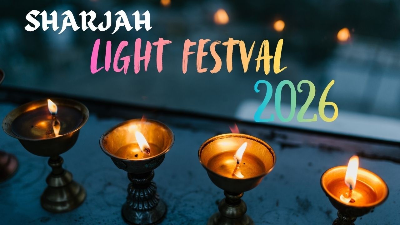 Sharjah Light Festival #2026 #Al Hisn Fort #Rolla #sharjah 