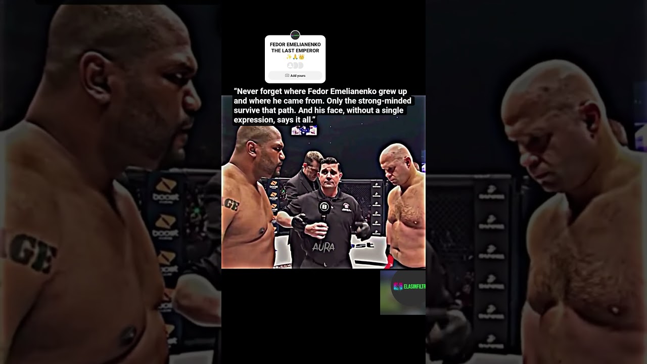 PART 1Fedor Emelianenko Was Built Different” 